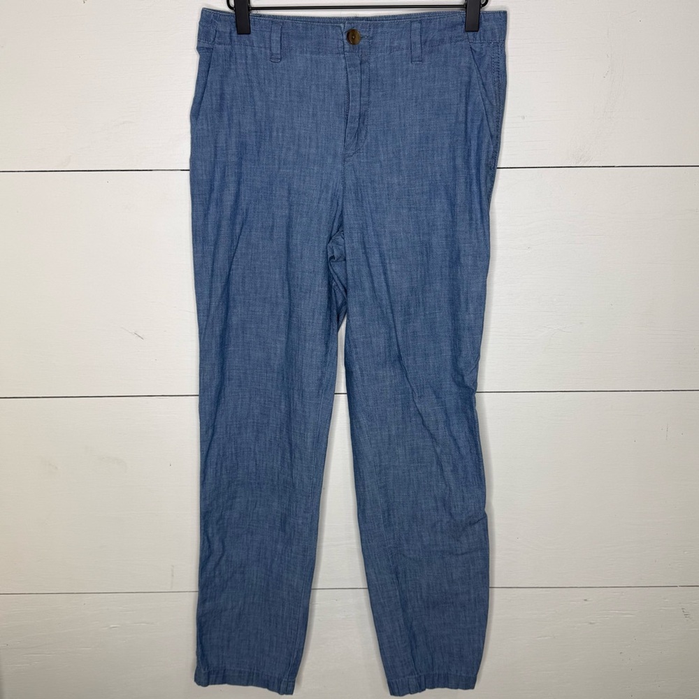GAP • Women’s Girlfriend Chambray Chino Pants Size 2